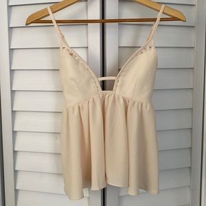 LF Stores Millau Flowy Cutout Tank